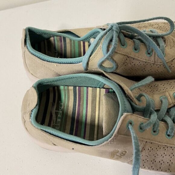 Dansko Elise Gray Genuine Leather Lace Up Sneakers 4401242400 - Picture 9 of 9